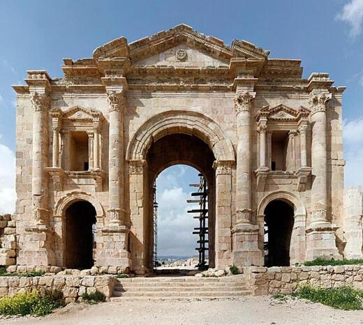 Jerash Ruins Hotel Jarash Exteriör bild